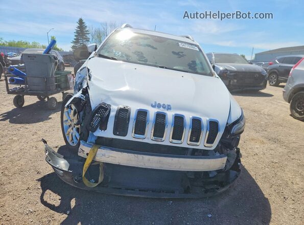 1C4PJMDS5HW598609 2017 JEEP CHEROKEE Белый Вид сзади