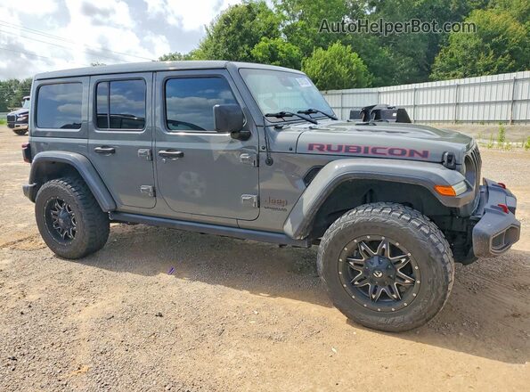 1C4HJXFN1MW589428 2021 JEEP WRANGLER Gray Դիմացի տեսք