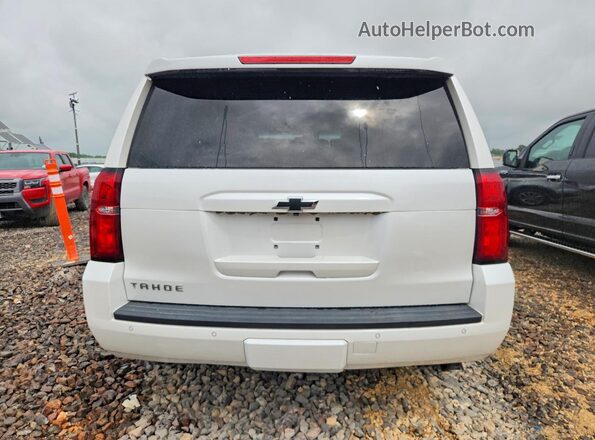 1GNSKBKC6JR179574 2018 CHEVROLET TAHOE White Вид салону спереду