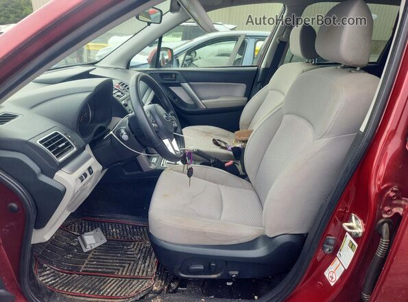 JF2SJAEC8HH441968 2017 SUBARU FORESTER Red 