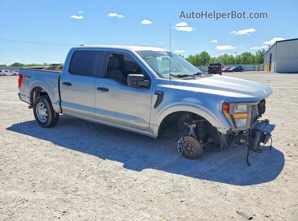 1FTEW1EPXPKE96116 2023 FORD F150 Серебряный Вид спереди