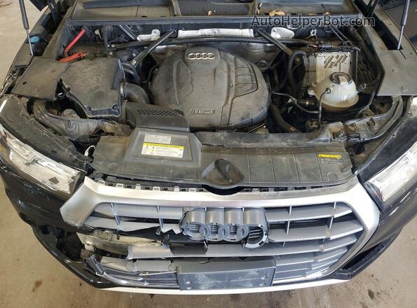 WA1BNAFY5J2017910 2018 AUDI Q5 Black VIN კოდის სტიკერის ხედი