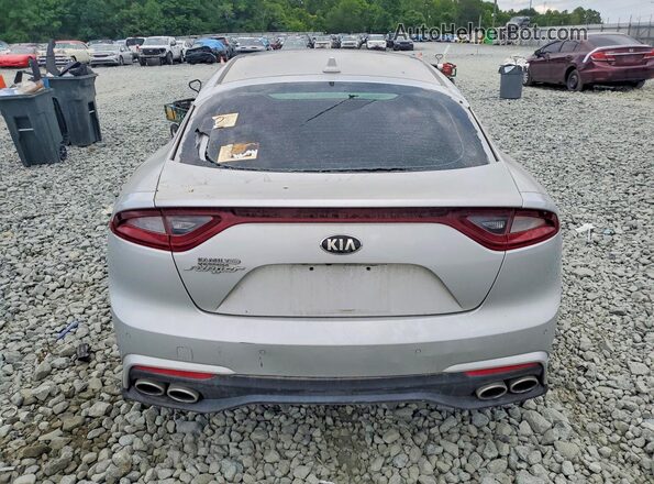 KNAE25LA6J6015292 2018 KIA STINGER Silver 