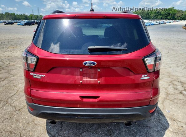 1FMCU0GD2HUC59762 2017 FORD ESCAPE Red Front interior view