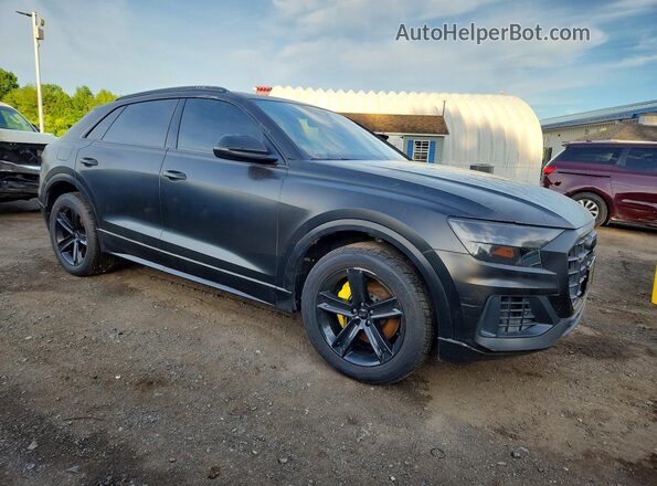 WA1AVAF19KD017493 2019 AUDI Q8 Black წინა ხედი