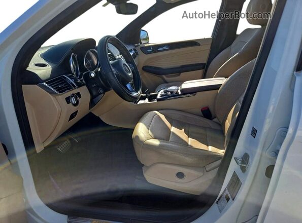 4JGED6EB4HA061585 2017 MERCEDES-BENZ GLE Белый Вид сзади