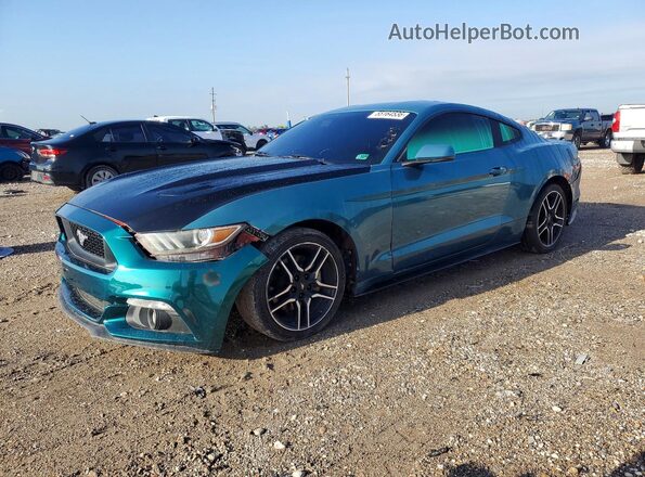 1FA6P8TH6G5275364 2016 FORD MUSTANG Teal Tył lewy