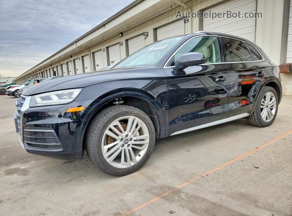 WA1BNAFY9J2002973 2018 AUDI Q5 Black Trasero izquierdo