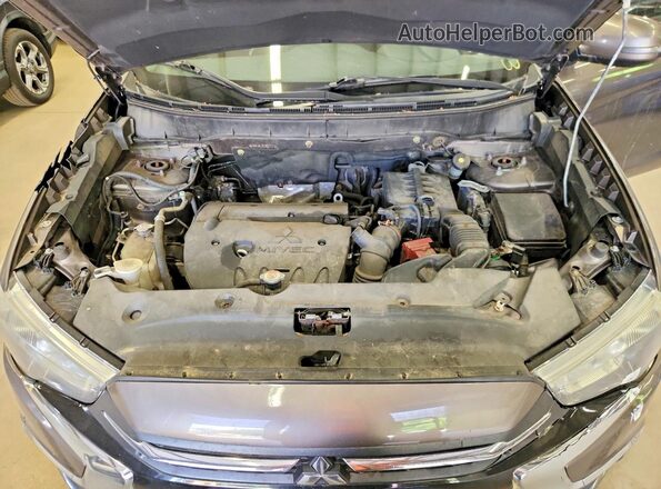 JA4AR3AU1JZ029625 2018 MITSUBISHI OUTLANDER Серый 