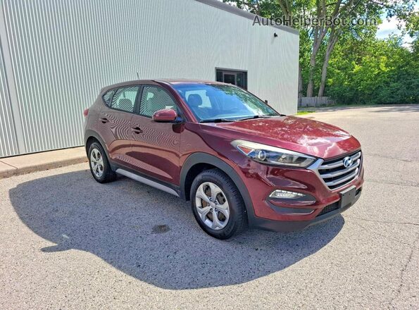 KM8J23A48HU540794 2017 HYUNDAI TUCSON Burgundy 