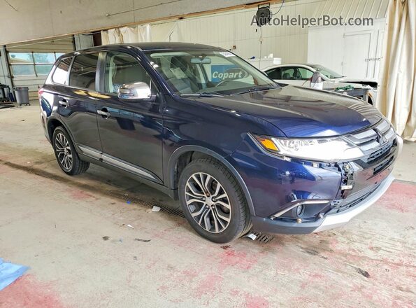 JA4AZ3A39JZ008514 2018 MITSUBISHI OUTLANDER Blue 