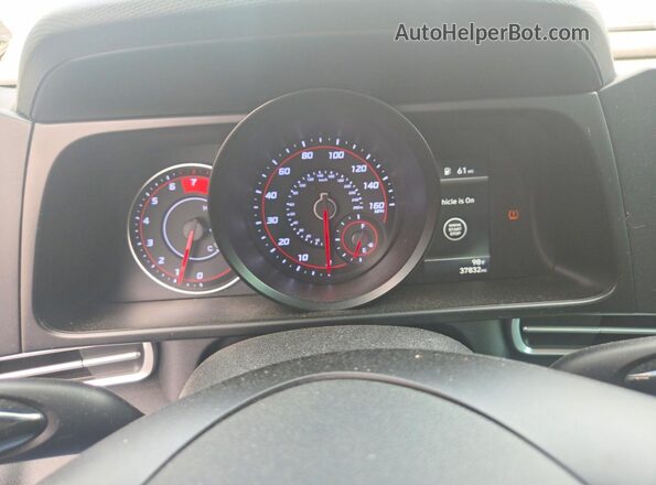 KMHLM4AG8NU339816 2022 HYUNDAI ELANTRA Gray Vista del cuadro de instrumentos