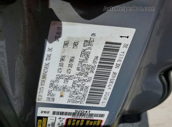 5TFSZ5AN5KX183945 2019 TOYOTA TACOMA Gray 