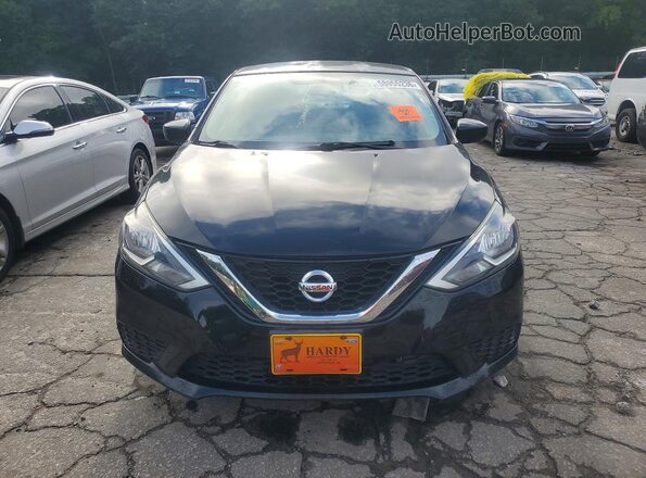 3N1AB7AP3GY298811 2016 NISSAN SENTRA Black Հետևի տեսք