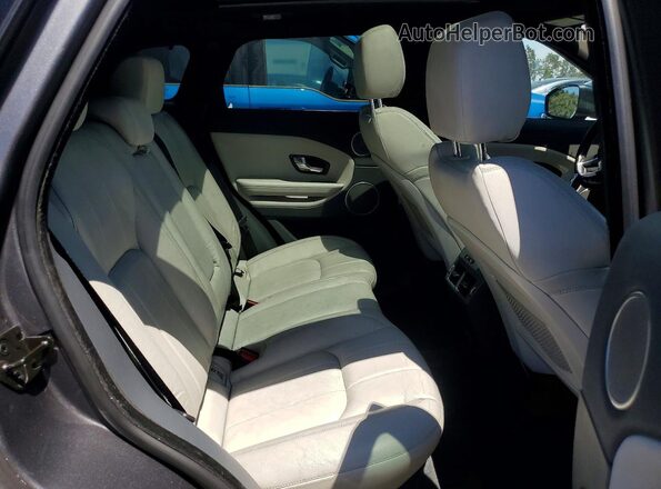 SALVP2BG8HH195536 2017 LAND ROVER RANGE ROVER Серый Вид задней части салона