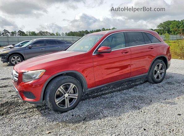WDC0G4JB3GF109394 2016 MERCEDES-BENZ GLC-CLASS Red Задня ліва чверть