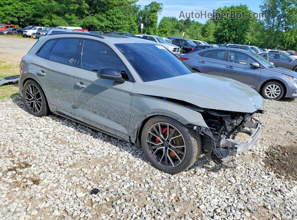 WA1B4AFY9N2025663 2022 AUDI SQ5 Gray Front view