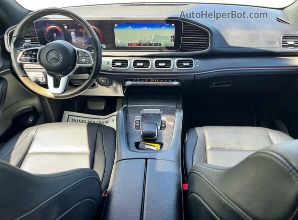 4JGFB4KE3LA026820 2020 MERCEDES-BENZ GLE Черный Вид задних сидений