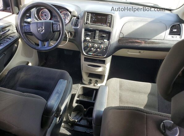 2C4RDGBG2KR740396 2019 DODGE GRAND Серый Вид щитка приборов