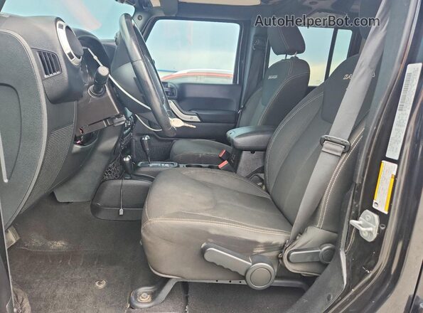 1C4BJWEG7GL162814 2016 JEEP WRANGLER Black Widok deski rozdzielczej