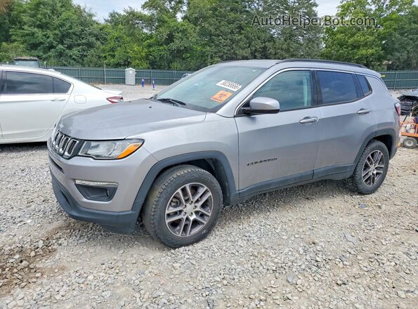 3C4NJCBB6JT286542 2018 JEEP COMPASS Silver Задня ліва чверть