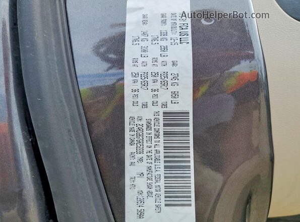 2C4RDGBG7GR252228 2016 DODGE CARAVAN Gray სალონის 360-გრადუსიანი ხედი
