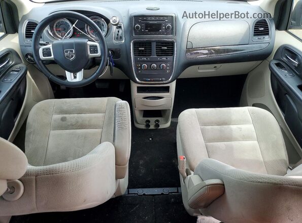 2C4RDGBG7GR252228 2016 DODGE CARAVAN Gray ხელსაწყოთა პანელის ხედი