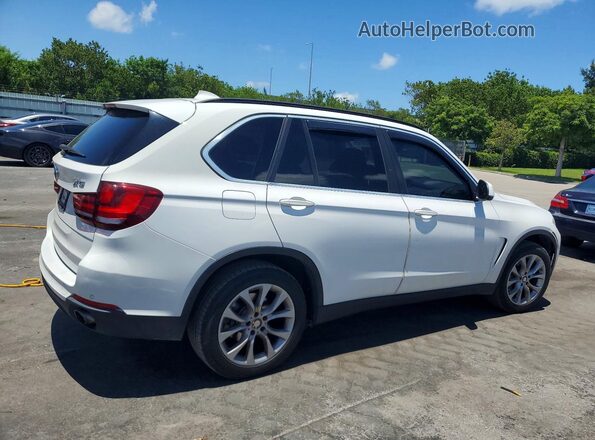 5UXKR0C52G0P26232 2016 BMW X5 White წინა მარჯვენა