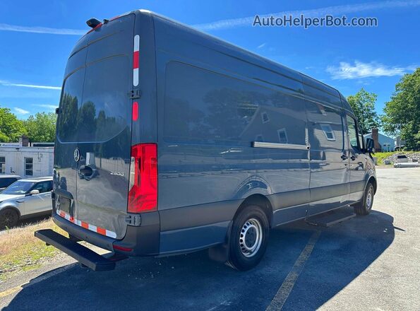 WD4PF1CD2KP125275 2019 MERCEDES-BENZ SPRINTER Blue Delantero derecho