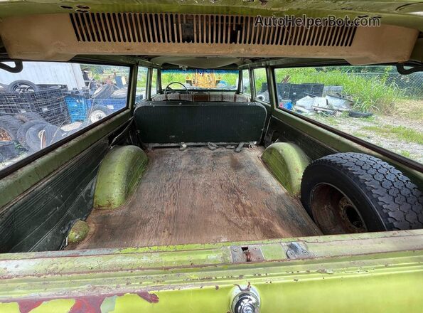 CCE262F161542 1972 CHEVROLET SUBURBAN Green Вид підкапотного простору
