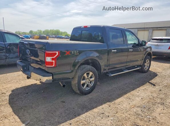1FTEW1E48KFC20962 2019 FORD F150 Black Delantero derecho