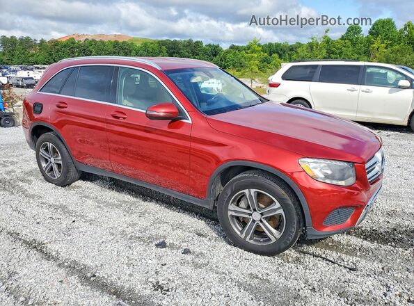 WDC0G4JB3GF109394 2016 MERCEDES-BENZ GLC-CLASS Red Вид спереду