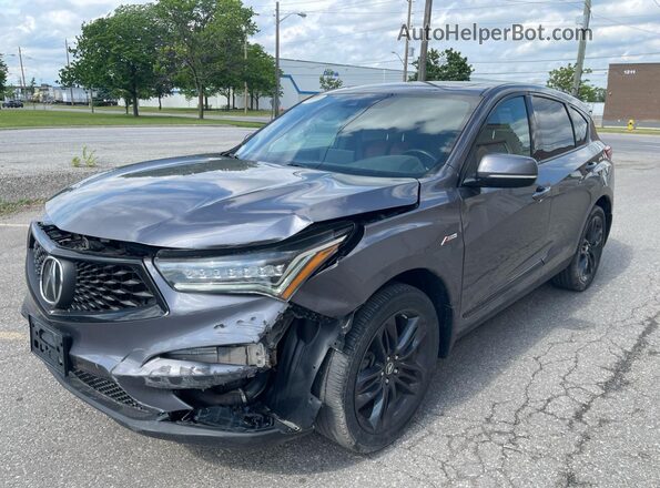 5J8TC2H6XML803557 2021 ACURA RDX Gray 