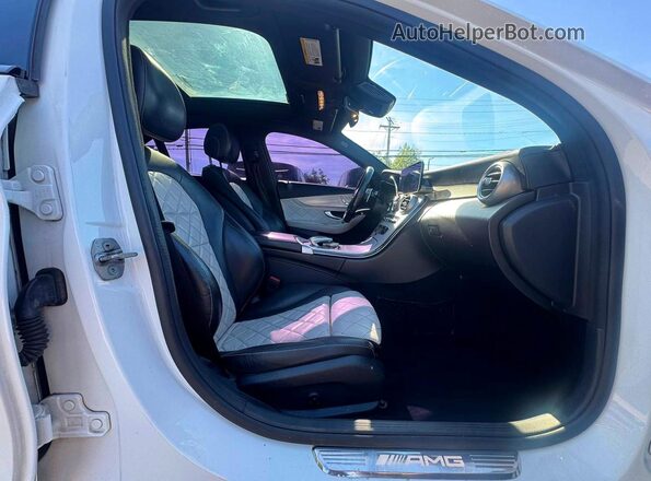 55SWF6EBXKU308138 2019 MERCEDES-BENZ C-CLASS White 