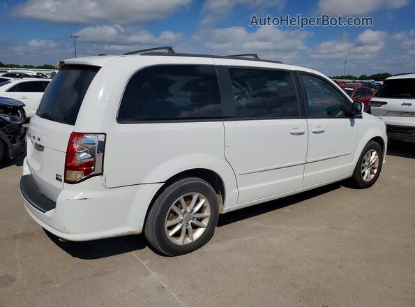 2C4RDGCG9GR353155 2016 DODGE CARAVAN White Передня права чверть