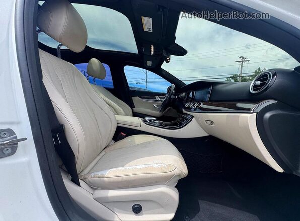 WDDZF4JB8JA371390 2018 MERCEDES-BENZ E White Vista frontal