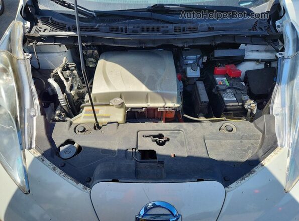 1N4BZ0CP8GC302206 2016 NISSAN LEAF White Вид підкапотного простору