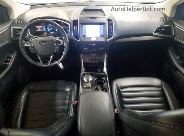 2FMPK4J91LBA28983 2020 FORD EDGE Белый Вид щитка приборов