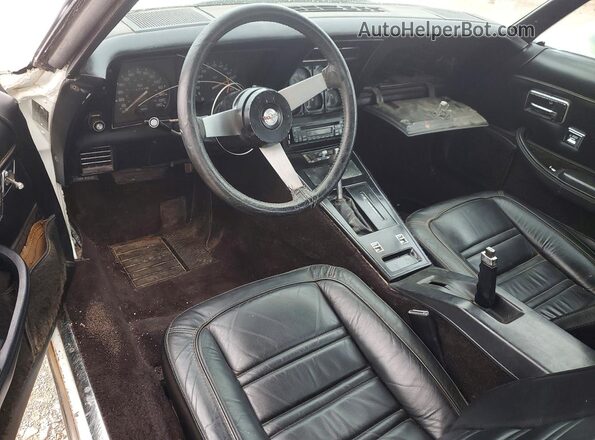 1Z87L8S422146 1978 CHEVROLET CORVETTE White Widok zestawu wskaźników