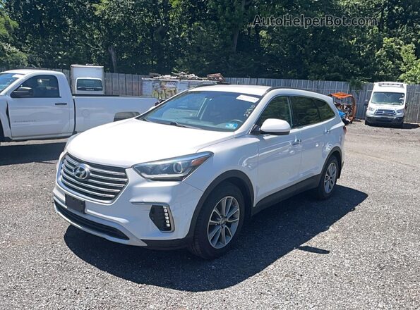 KM8SMDHF9JU267995 2018 HYUNDAI SANTA White 