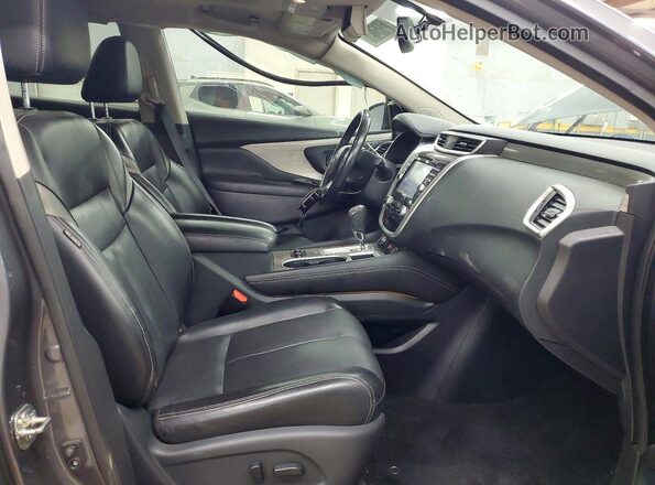 5N1AZ2MH0JN106485 2018 NISSAN MURANO Gray Dashboard view