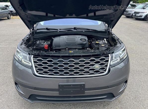 SALYB2RX5JA710234 2018 LAND ROVER RANGE ROVER Gray Առջևի վահանակի տեսք