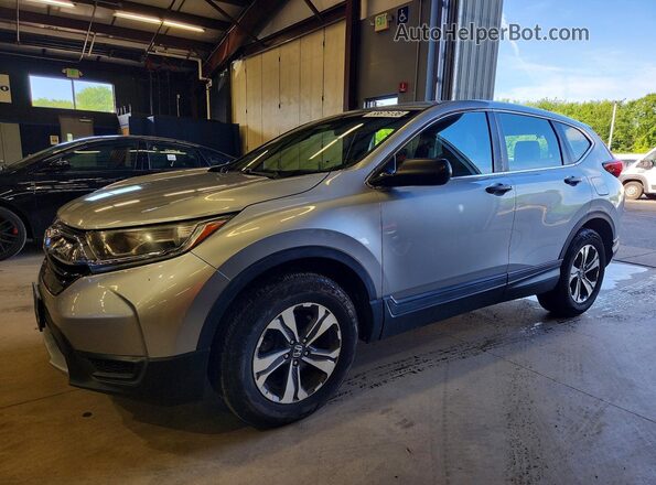 2HKRW6H3XJH201321 2018 HONDA CR-V Серебряный Задняя левая четверть