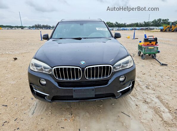 5UXKR2C56J0X09291 2018 BMW X5 Black Widok z tyłu