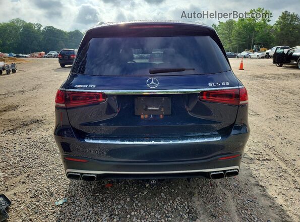 4JGFF8KEXMA561740 2021 MERCEDES-BENZ GLS Blue Front interior view
