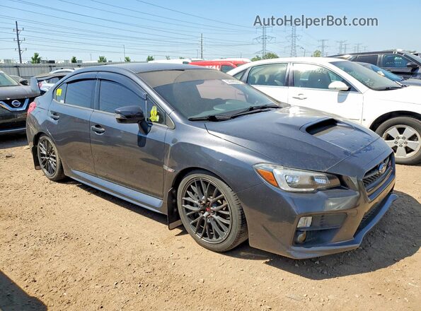 JF1VA2V64H9810675 2017 SUBARU WRX Black Vista frontal