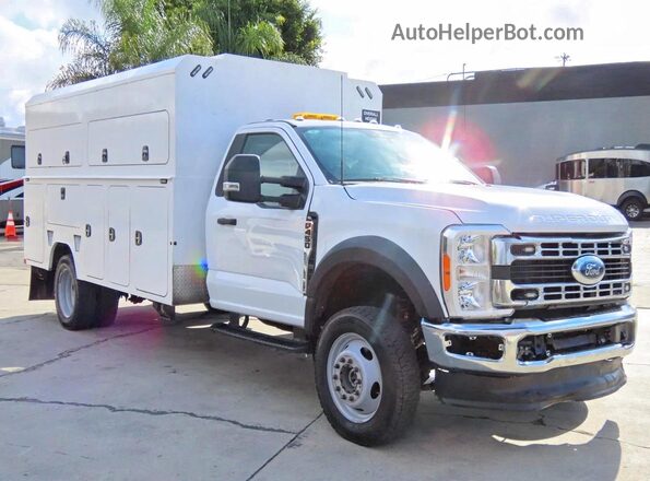 1FDUF4HN1RDA14367 2024 FORD F450 White Rear left