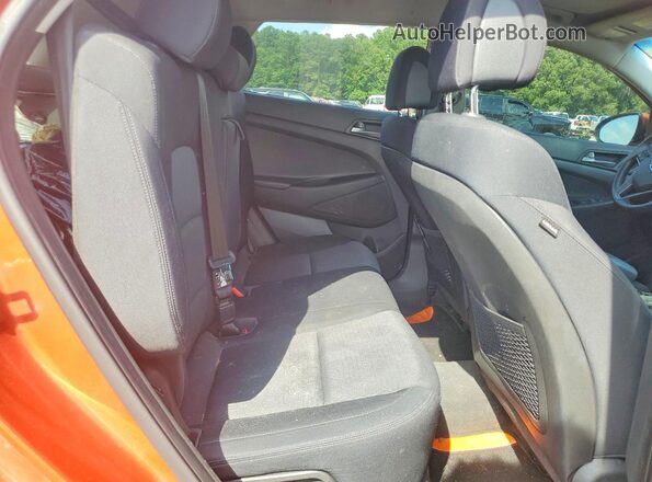 KM8J33A2XGU112140 2016 HYUNDAI TUCSON Orange ძრავის განყოფილების ხედი