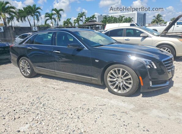 1G6KD5RS1JU157581 2018 CADILLAC CT6 Black წინა ხედი