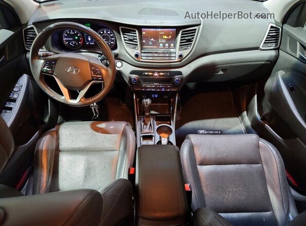 KM8J3CA45HU460706 2017 HYUNDAI TUCSON Black 